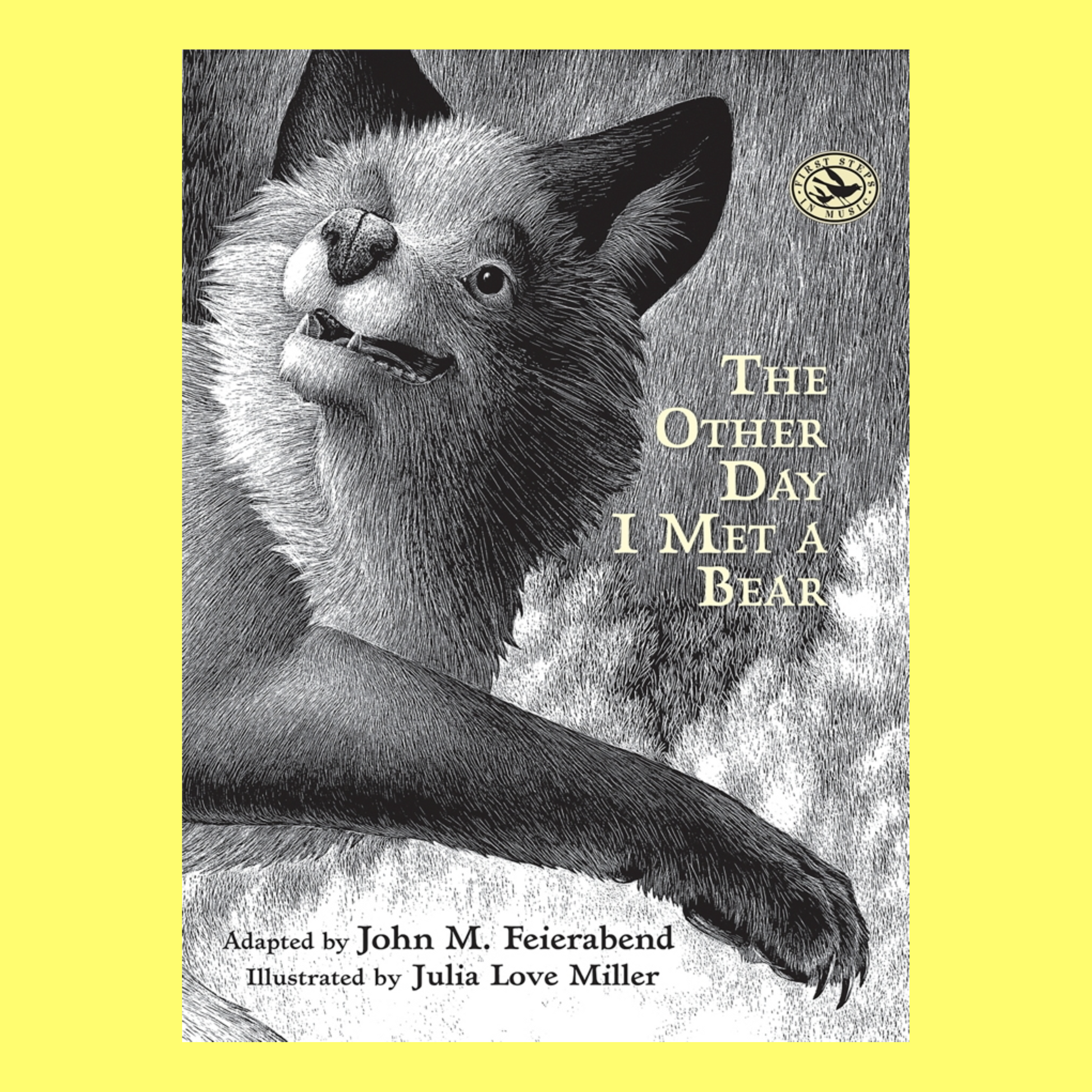 John Feierabend - The Other Day I Met A Bear Hardcover Picture Book