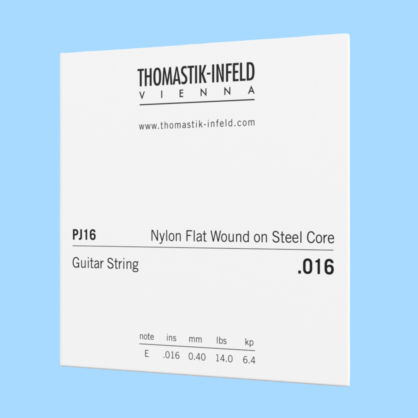 Thomastik PJ16 John Pearse Folk for Acoustic Guitar Single String - Gauge  0.016