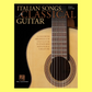 Italian Songs For Classical Guitar Book