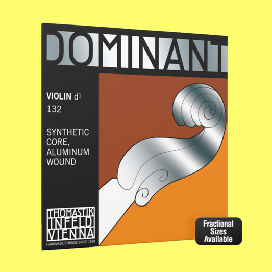 Thomastik 132H Dominant Violin 1/2 'D' Single String