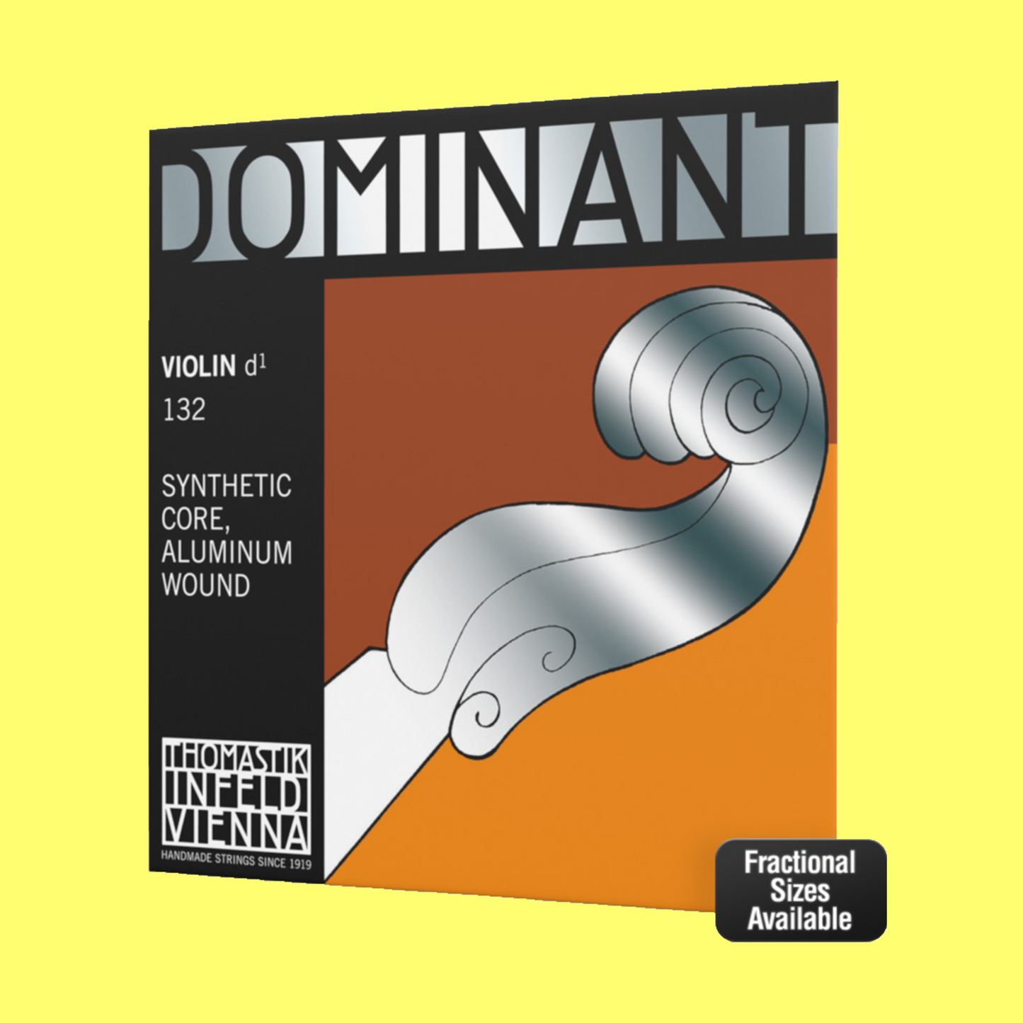 Thomastik 132H Dominant Violin 1/2 'D' Single String