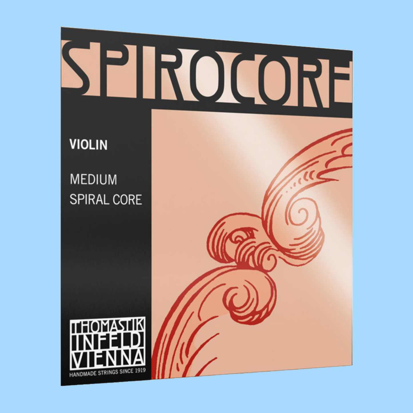 Thomastik S12A Spirocore Violin 'D' Aluminium Single String