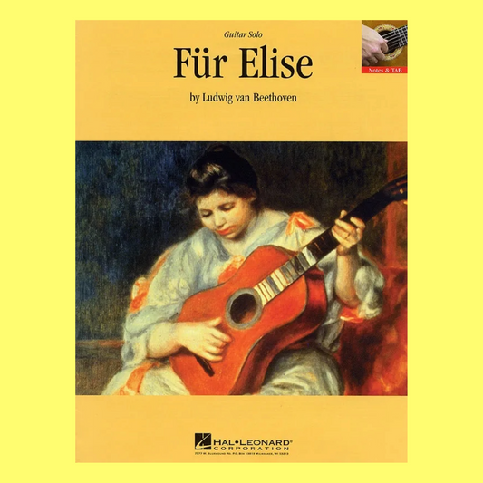 Beethovens Fur Elise Guitar Solo - Sheet Music
