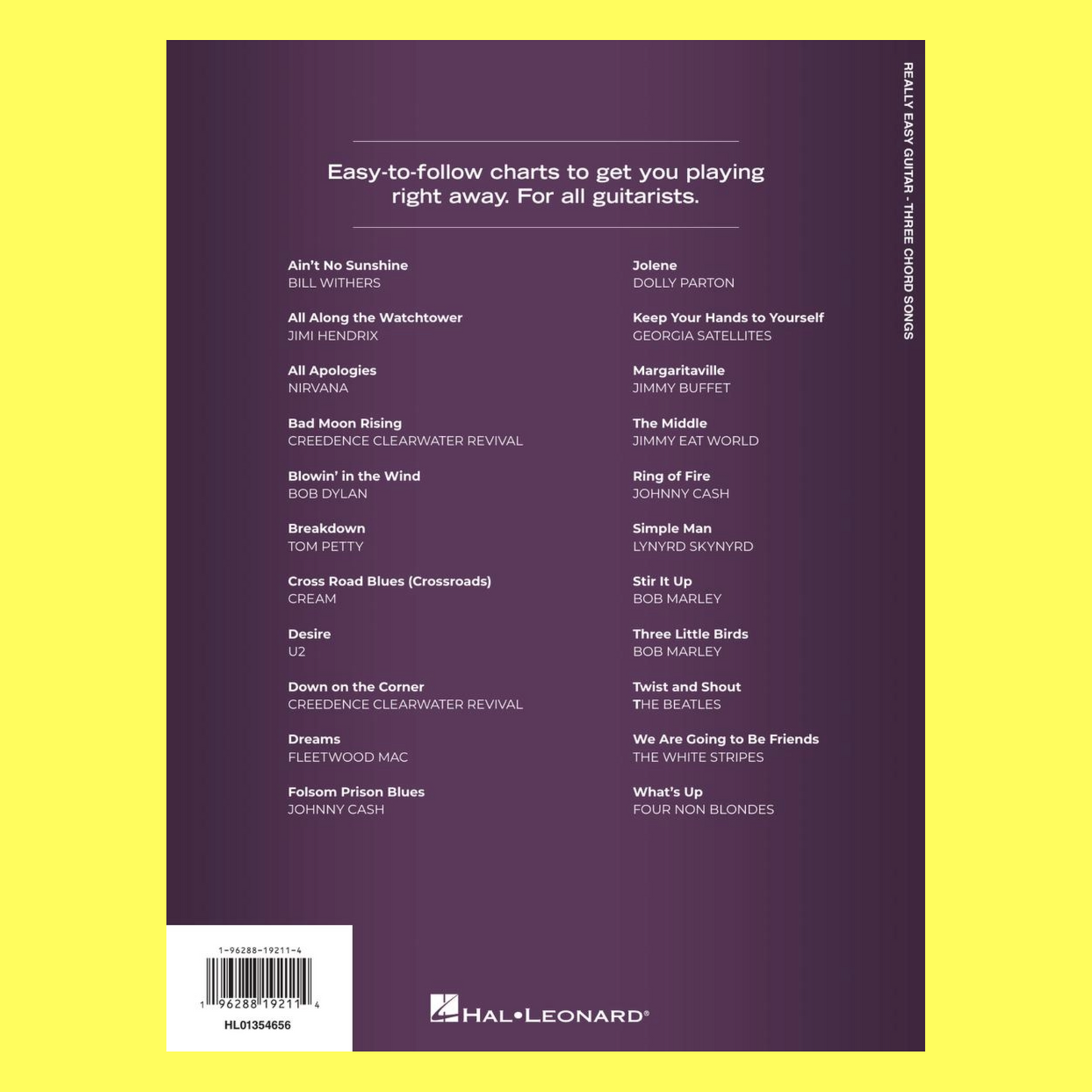 Really Easy Guitar - Three Chord Songs Book
