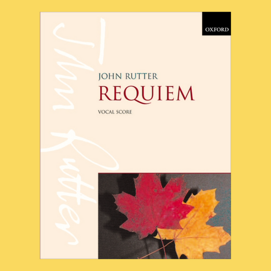 John Rutter - Requiem SATB Vocal Score Book
