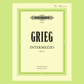 Grieg - Intermezzo For Cello with Piano Accompaniment Book