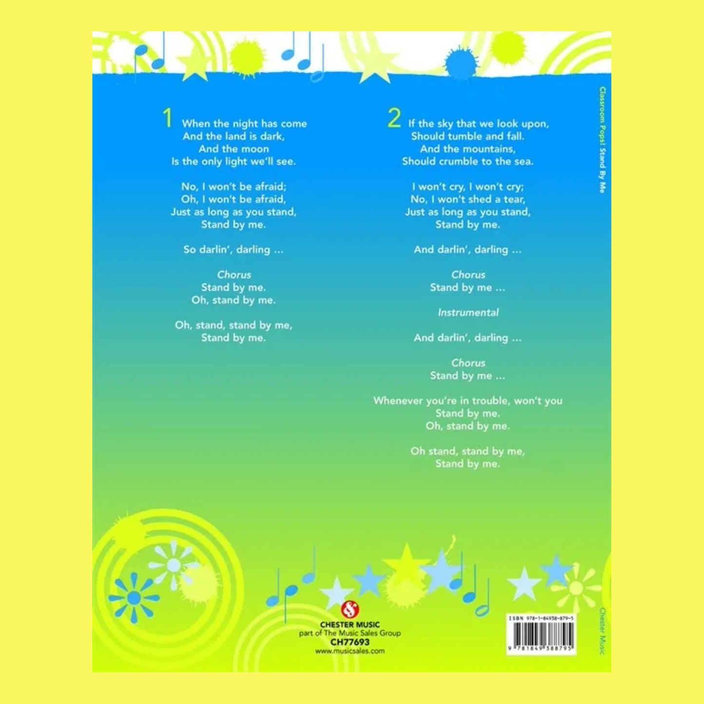 Classroom Pops - Stand By Me Book/Cd