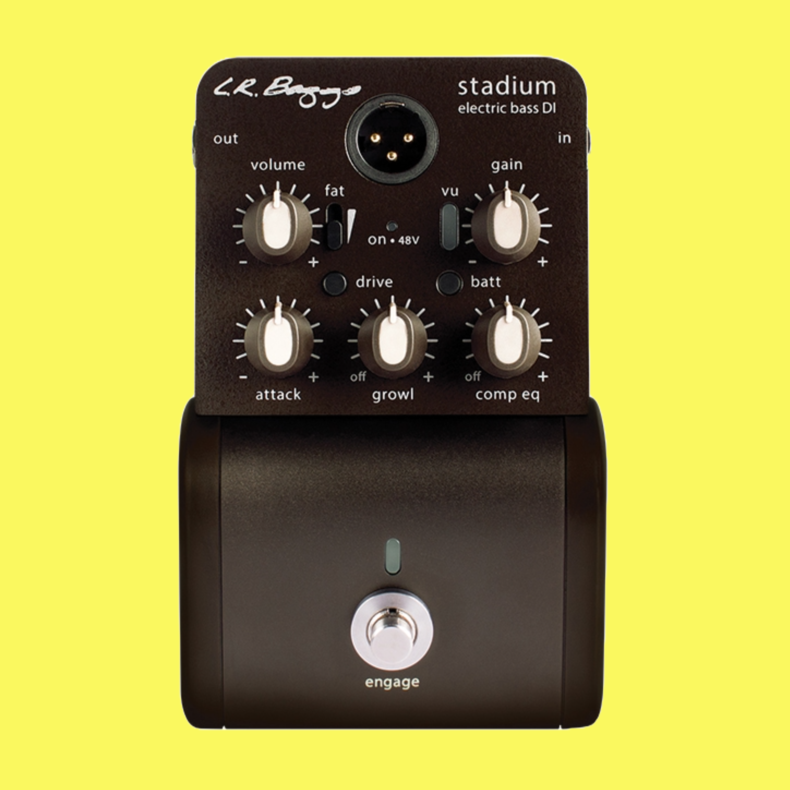 LR Baggs STADIUM DI (Studio-Grade Bass DI for Stage Performance ...