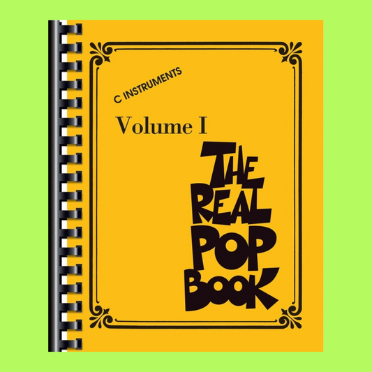 Real Pop Book Volume 1 - C Instruments Spiral Bound (200 Songs)