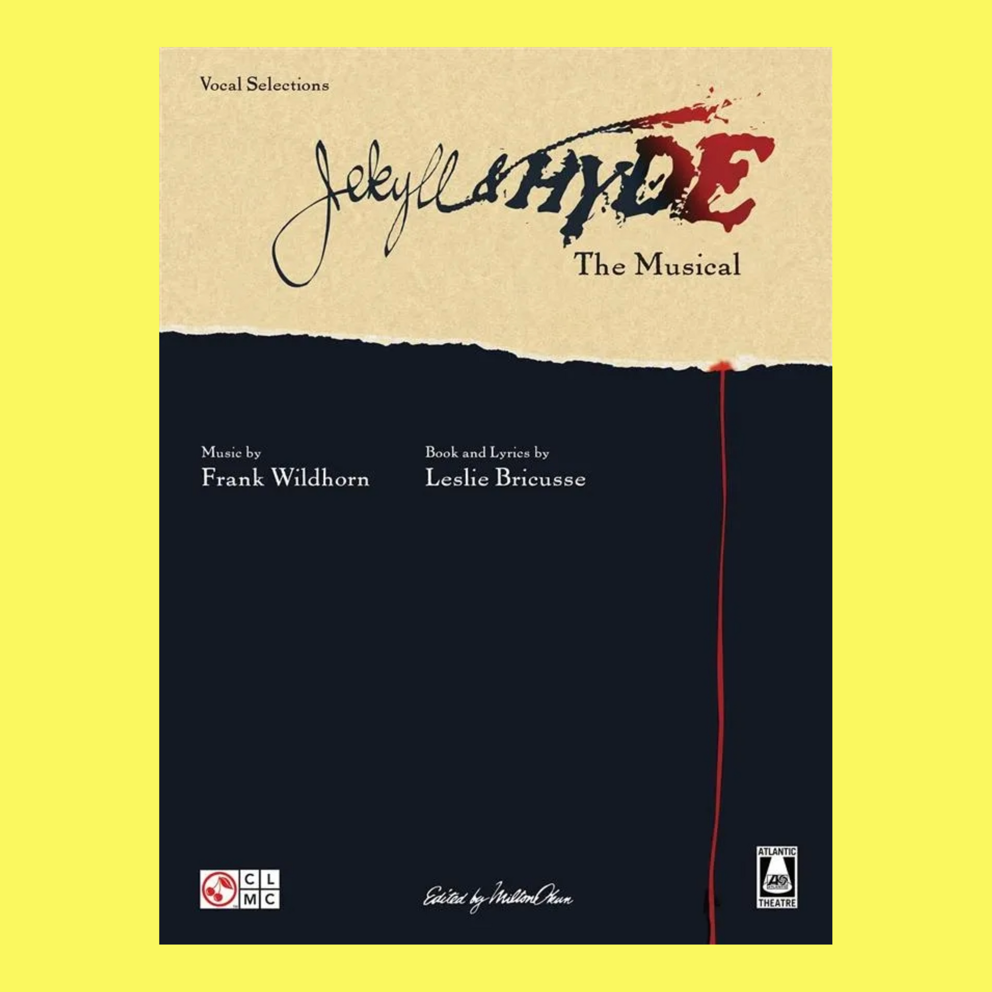 Jekyll & Hyde - The Musical Piano Vocal Guitar New Broadway Edition Book