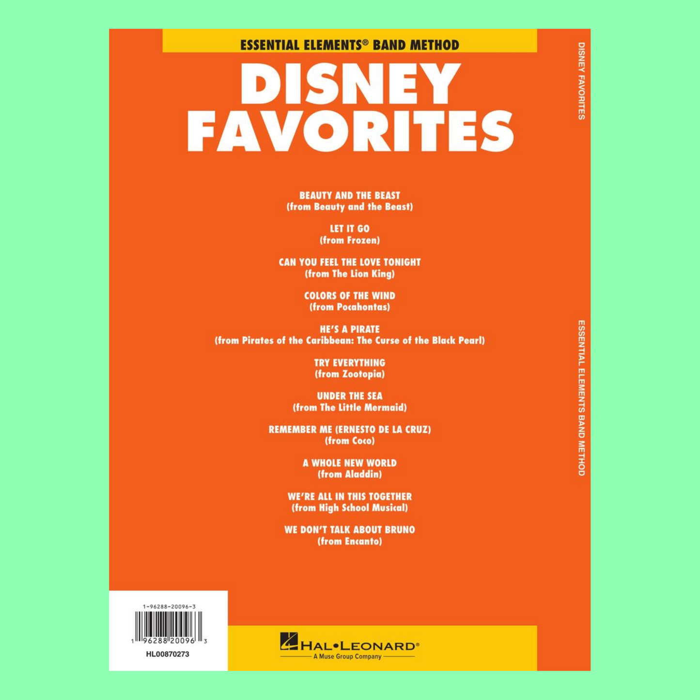 Essential Elements Disney Favorites - Baritone Bass Clef Book/Ola