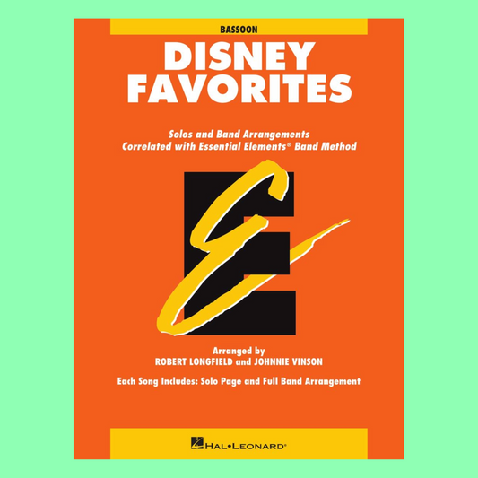Essential Elements Disney Favorites - Bassoon Book/Ola
