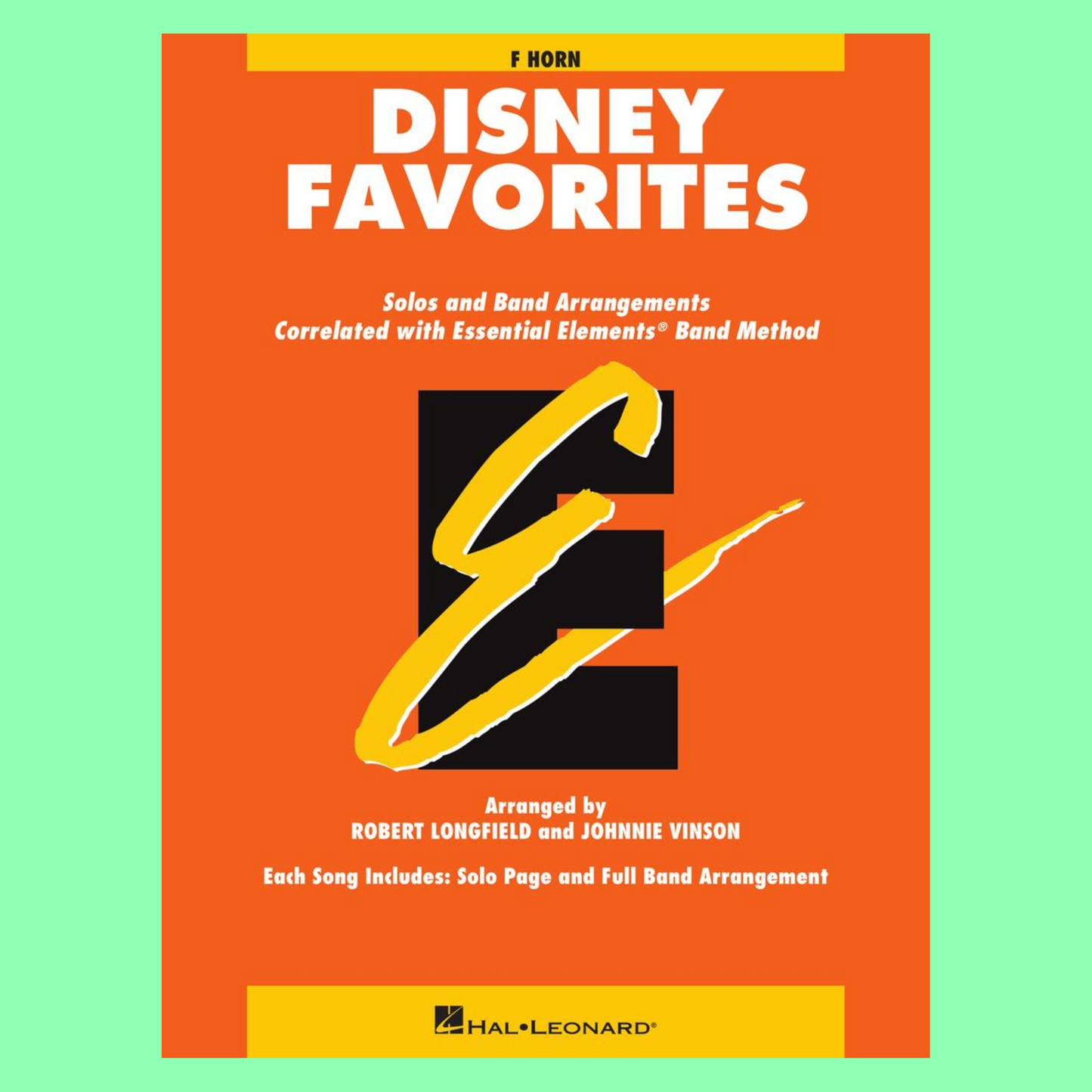 Essential Elements Disney Favorites - French Horn Book/Ola