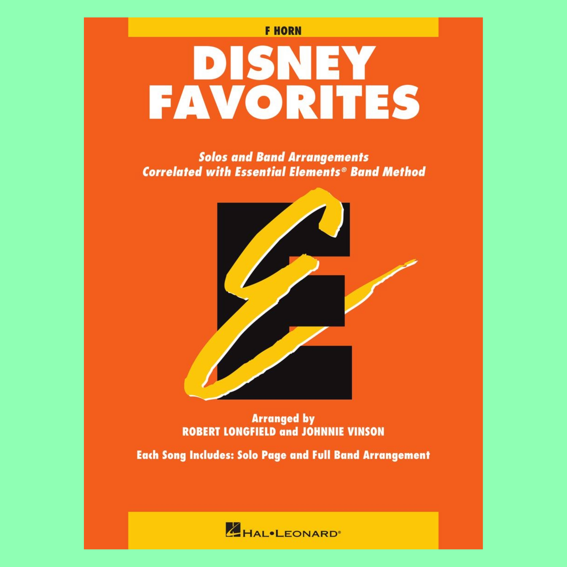 Essential Elements Disney Favorites - French Horn Book/Ola