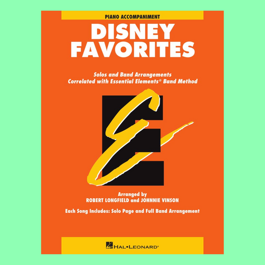 Essential Elements Disney Favorites - Piano Accompaniment Book