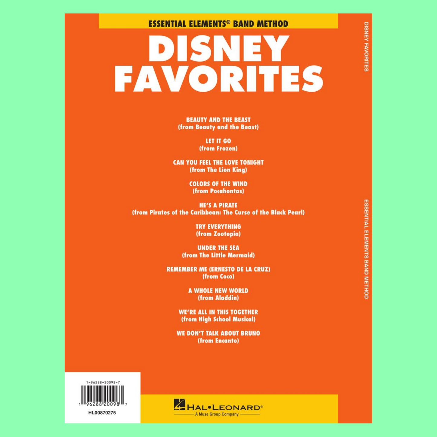 Essential Elements Disney Favorites - Tuba Book/Ola