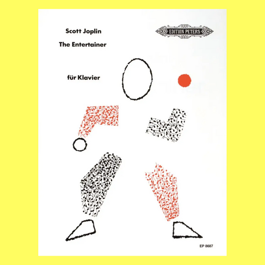 Scott Joplin - The Entertainer Simplified Version For Piano Book