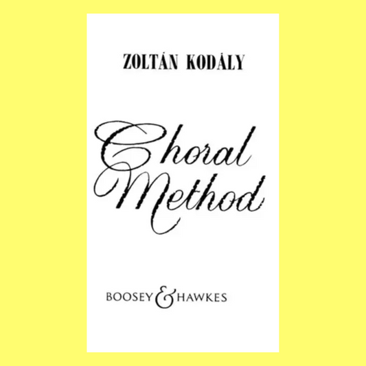 The Kodaly Choral Method - 333 Reading Exercises Book