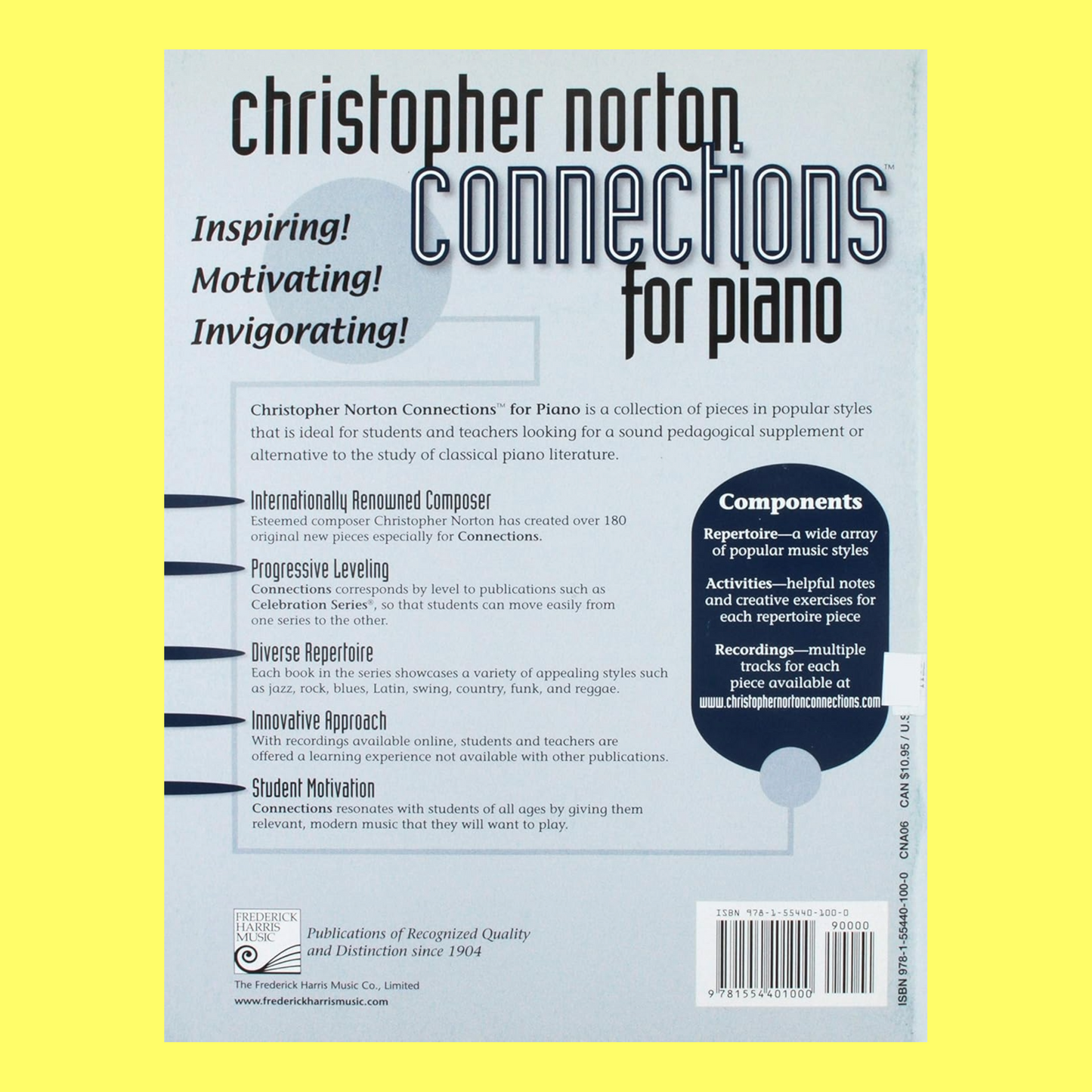 Connections For Piano Activities - Book 6
