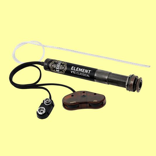 LR Baggs Element Active Pickup System Volume & Tone Control for Classical Guitar