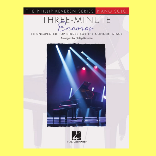 Three Minute Encores 18 Piano Etudes Kereren Piano Solo