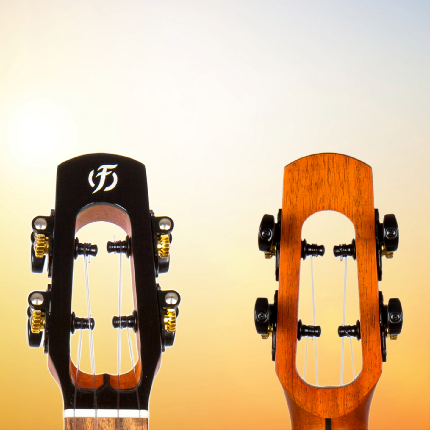 Flight Mustang All Solid Tenor Electro Acoustic Ukulele and Premium Padded Gig Bag