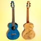 Flight Comet EQ-A Blue Tenor Electro Acoustic Ukulele with Premium Gig Bag (Early Jan Arrival)