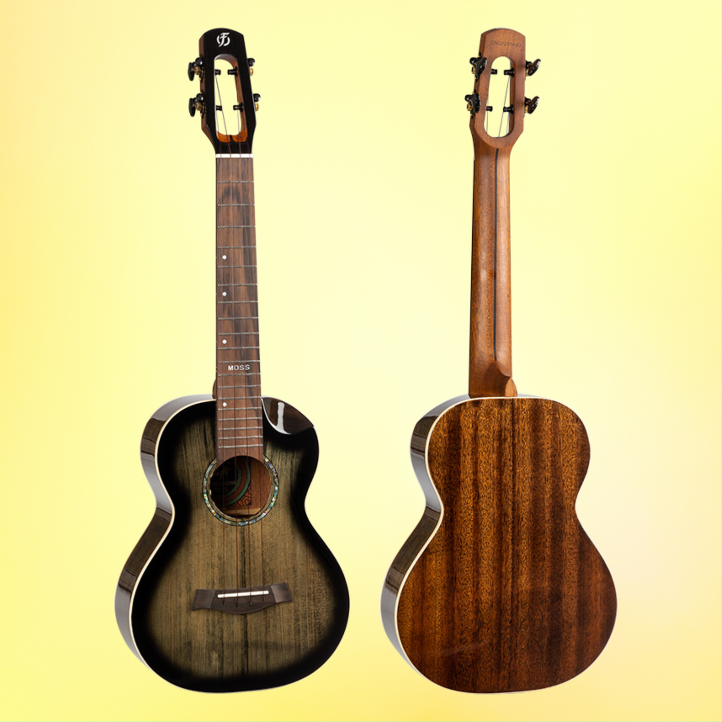 Flight Peter Moss Signature Tenor Ukulele with Premium Padded Gig Bag (Early Jan Arrival)