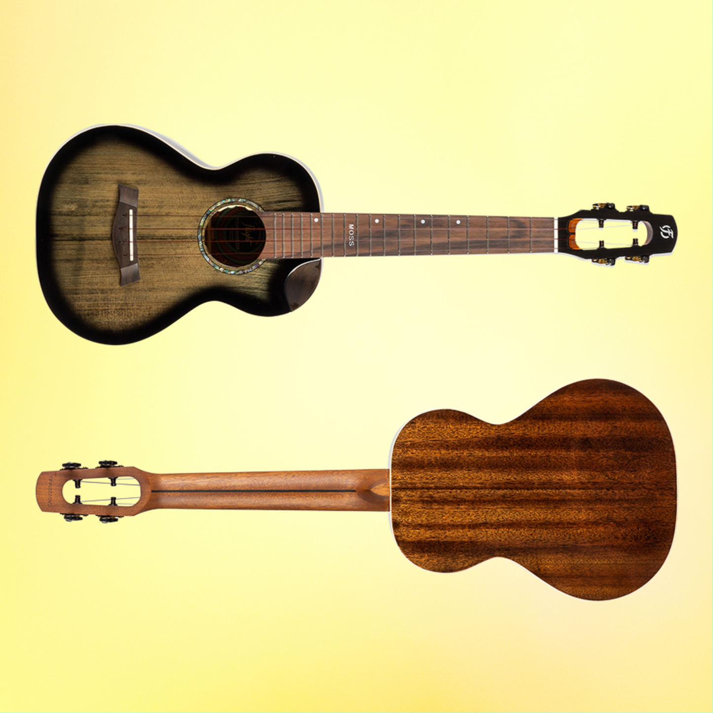 Flight Peter Moss Signature Tenor Ukulele with Premium Padded Gig Bag (Early Jan Arrival)
