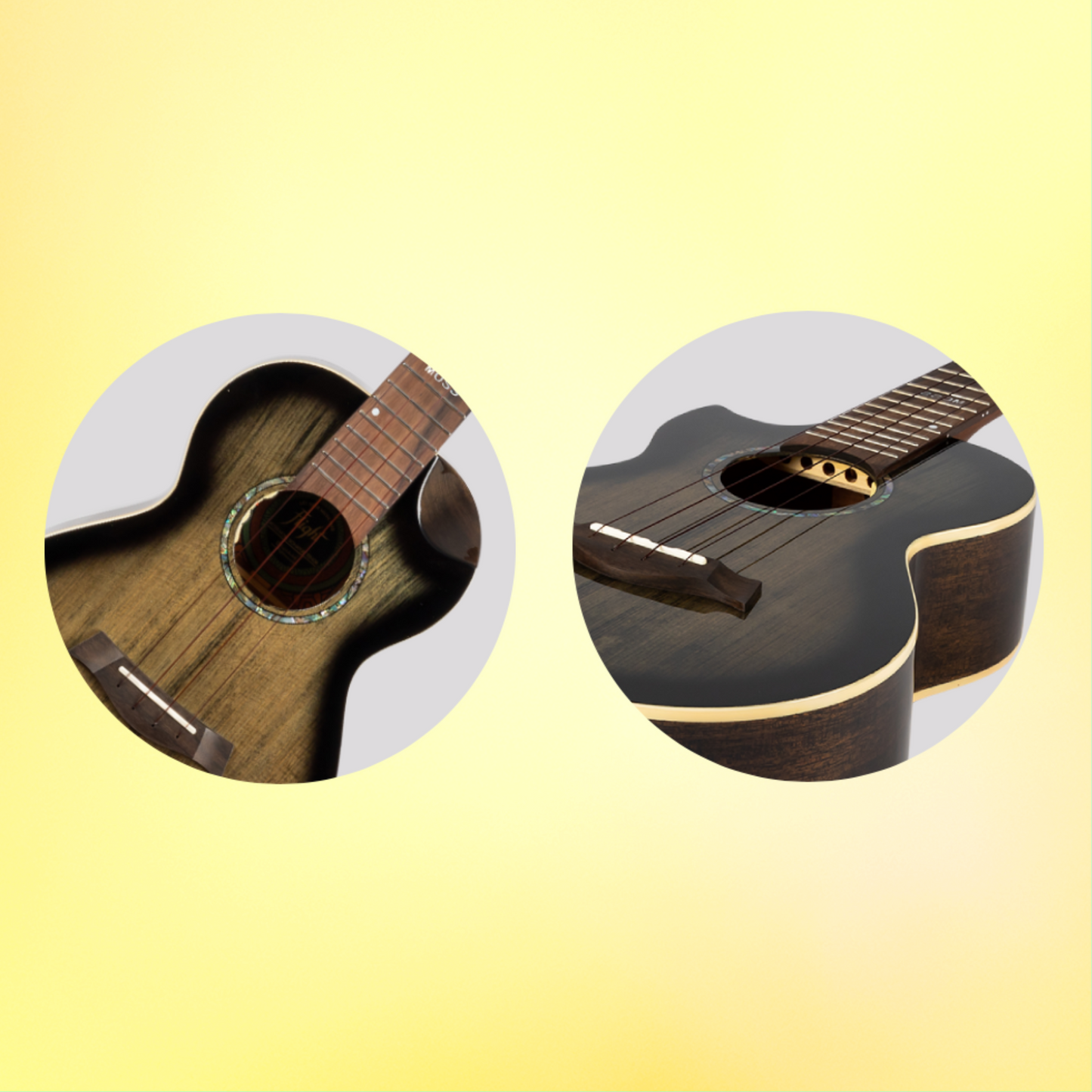 Flight Peter Moss Signature Tenor Ukulele with Premium Padded Gig Bag (Early Jan Arrival)