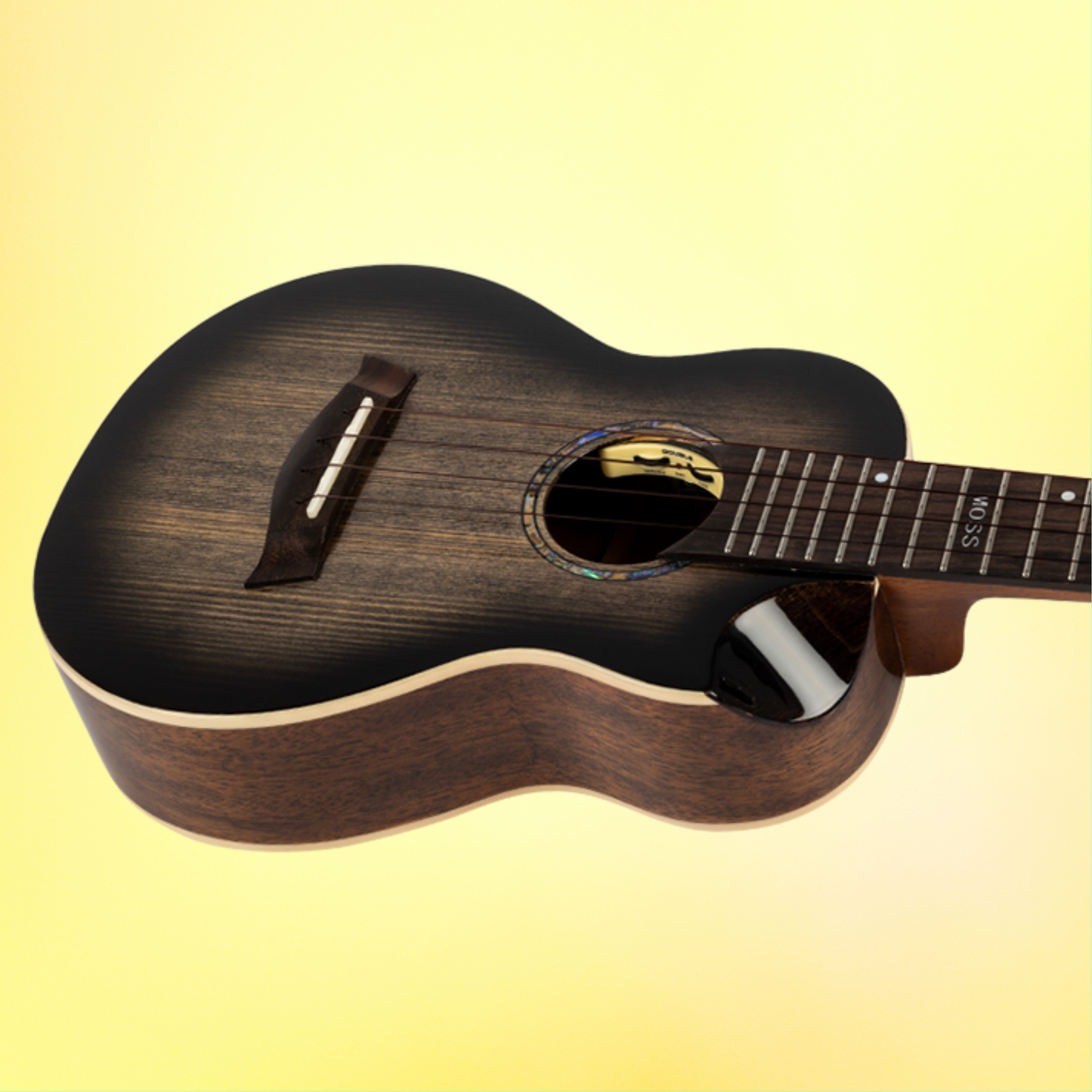 Flight Peter Moss Signature EQ-A Concert Ukulele with Premium Padded Gig Bag