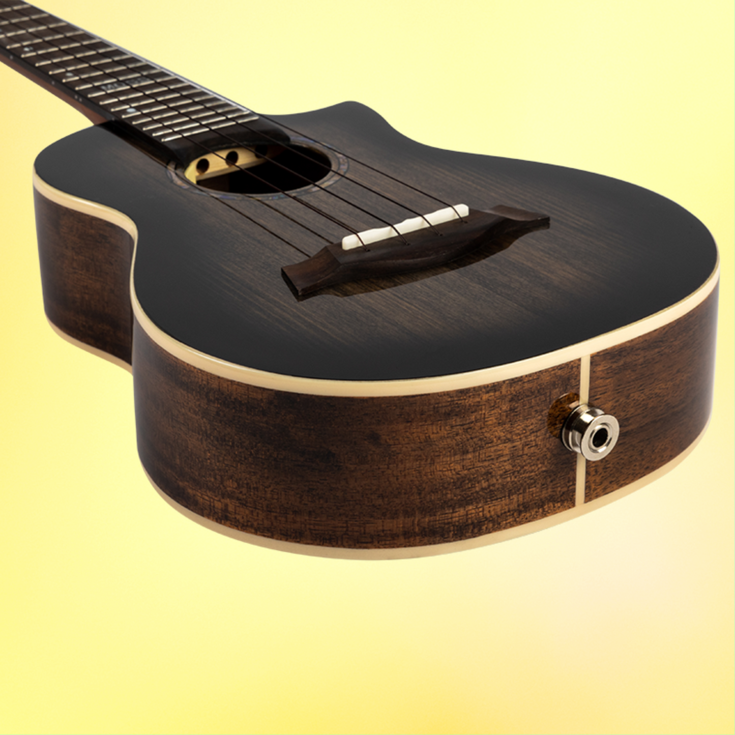Flight Peter Moss Signature EQ-A Concert Ukulele with Premium Padded Gig Bag