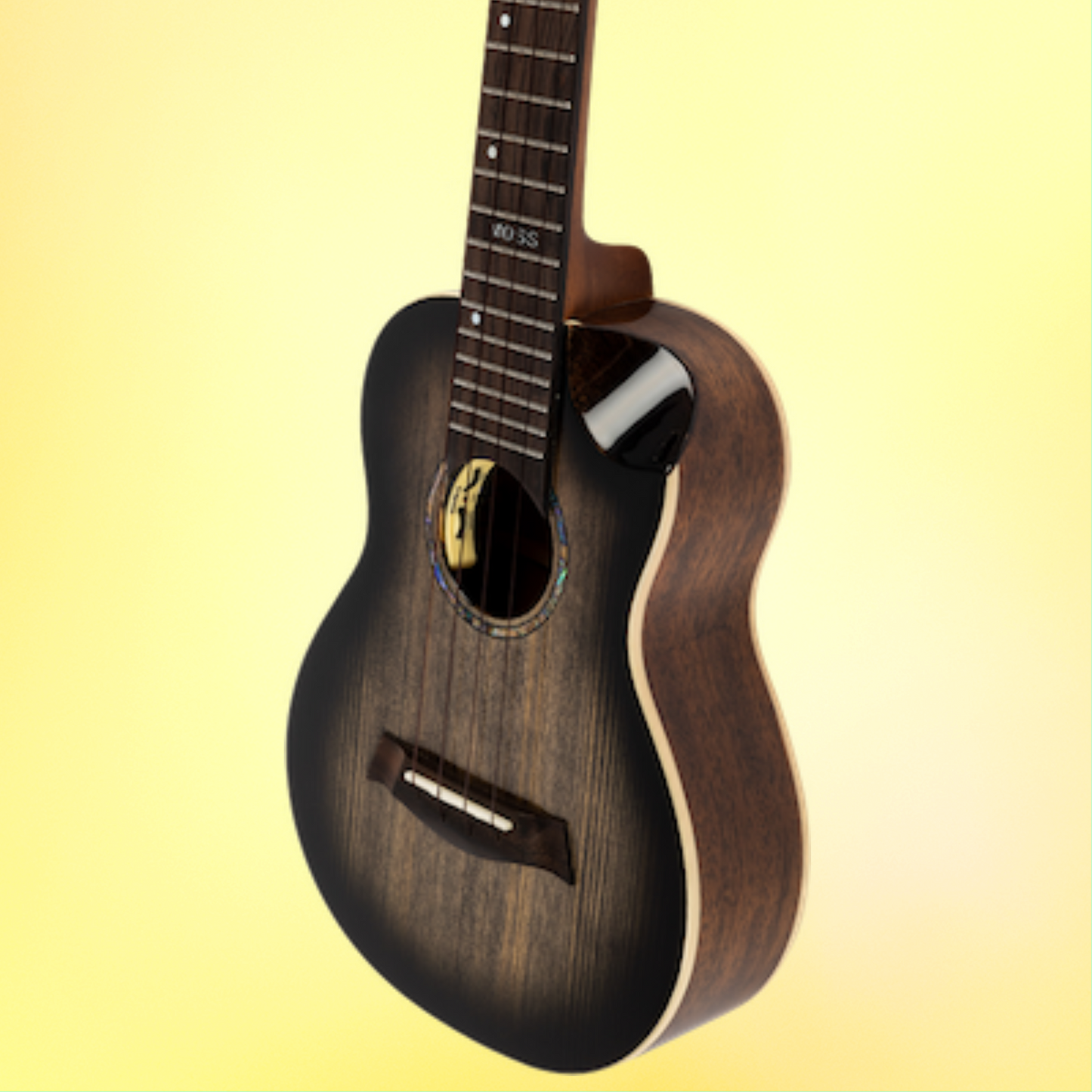 Flight Peter Moss Signature EQ-A Concert Ukulele with Premium Padded Gig Bag