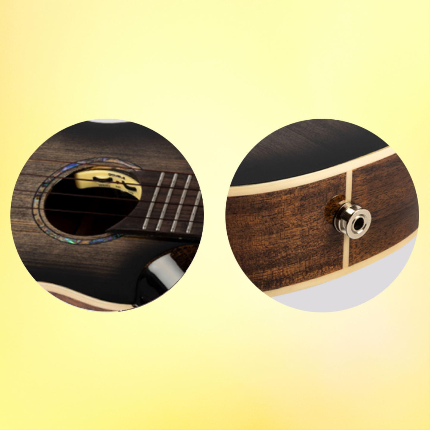 Flight Peter Moss Signature EQ-A Concert Ukulele with Premium Padded Gig Bag