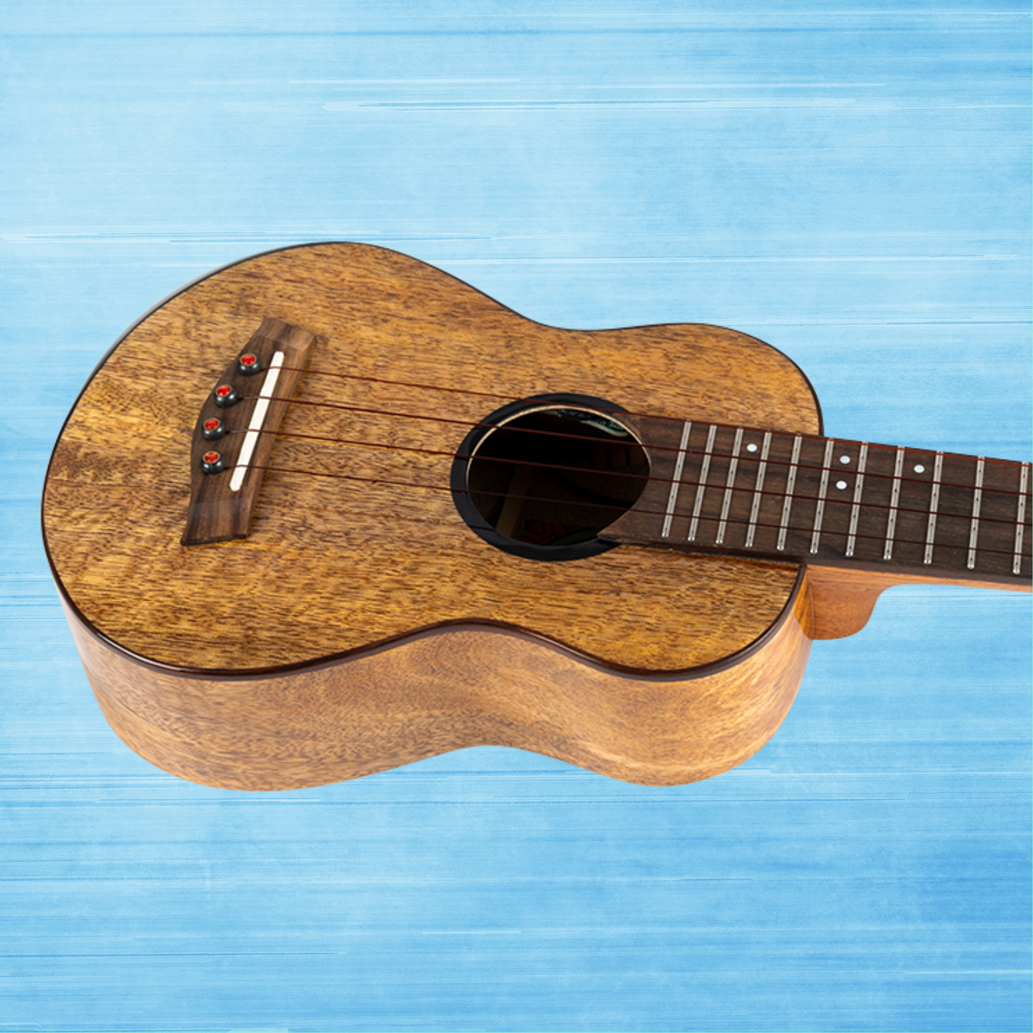 Flight Fireball Electro Acoustic Soprano Ukulele with Deluxe Padded Gig Bag (Early Jan Arrival)
