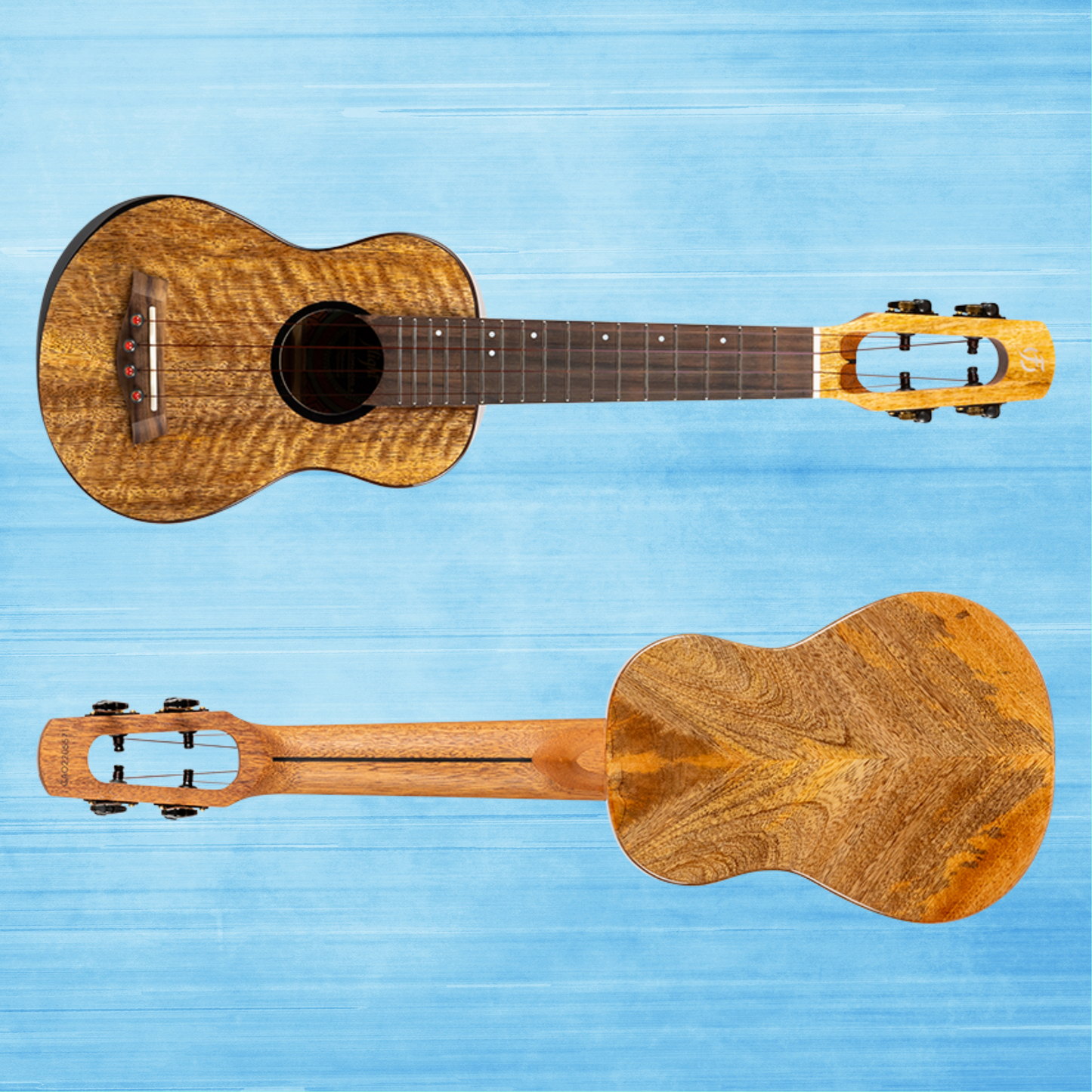 Flight Fireball Electro Acoustic Soprano Ukulele with Deluxe Padded Gig Bag (Early Jan Arrival)