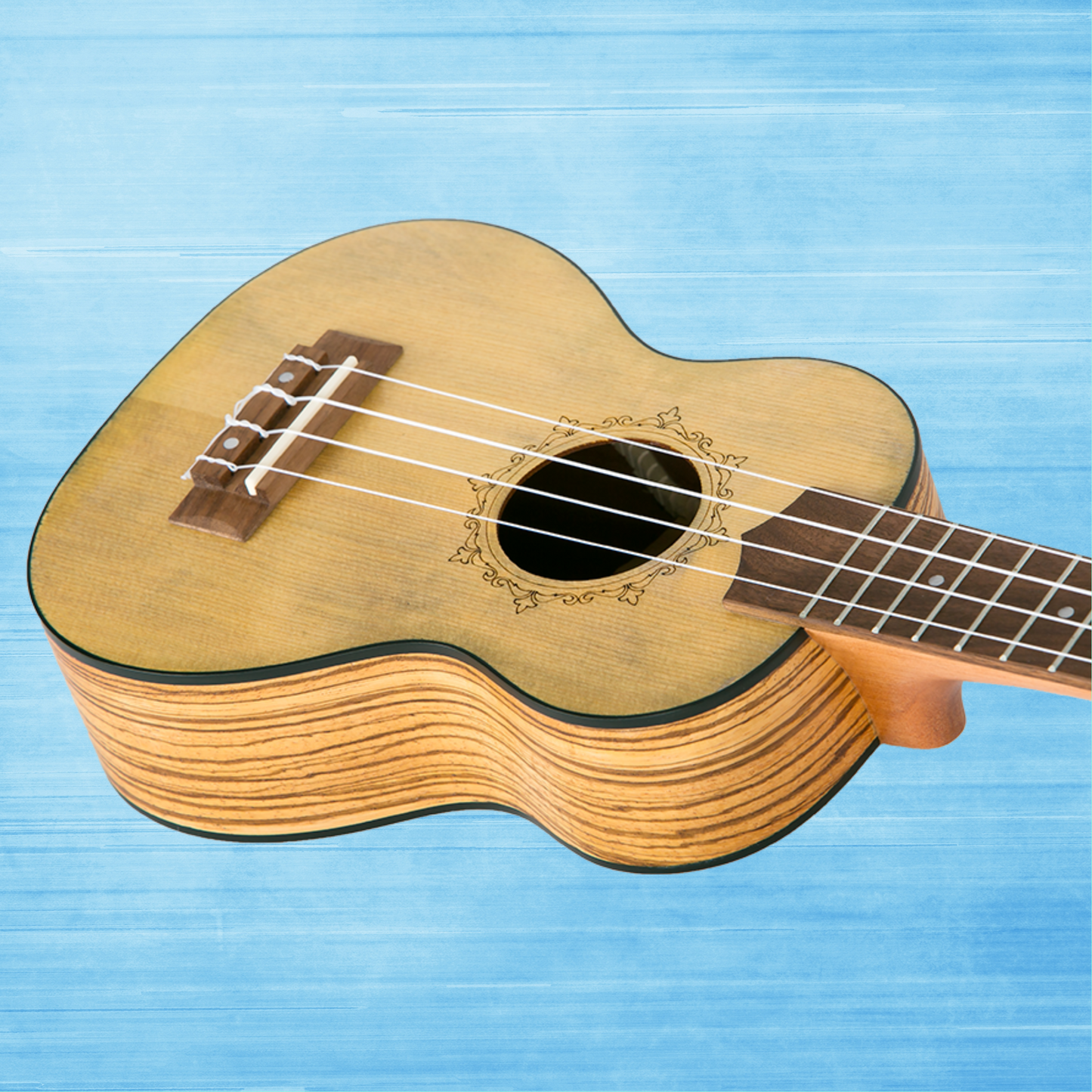 Flight DUS330 Relic Soprano Ukulele with Padded Gig Bag (Early Jan Arrival)