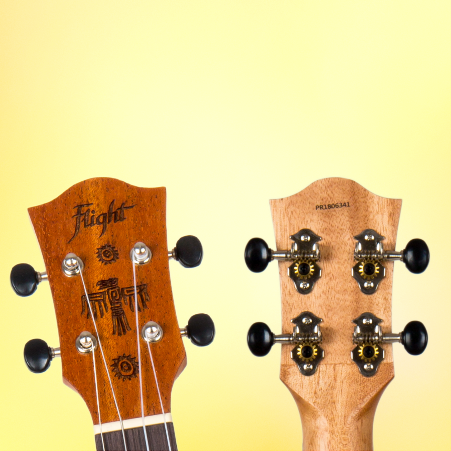 Flight DUB38 Mahogany Soundwave Baritone Ukulele with Padded Gig Bag