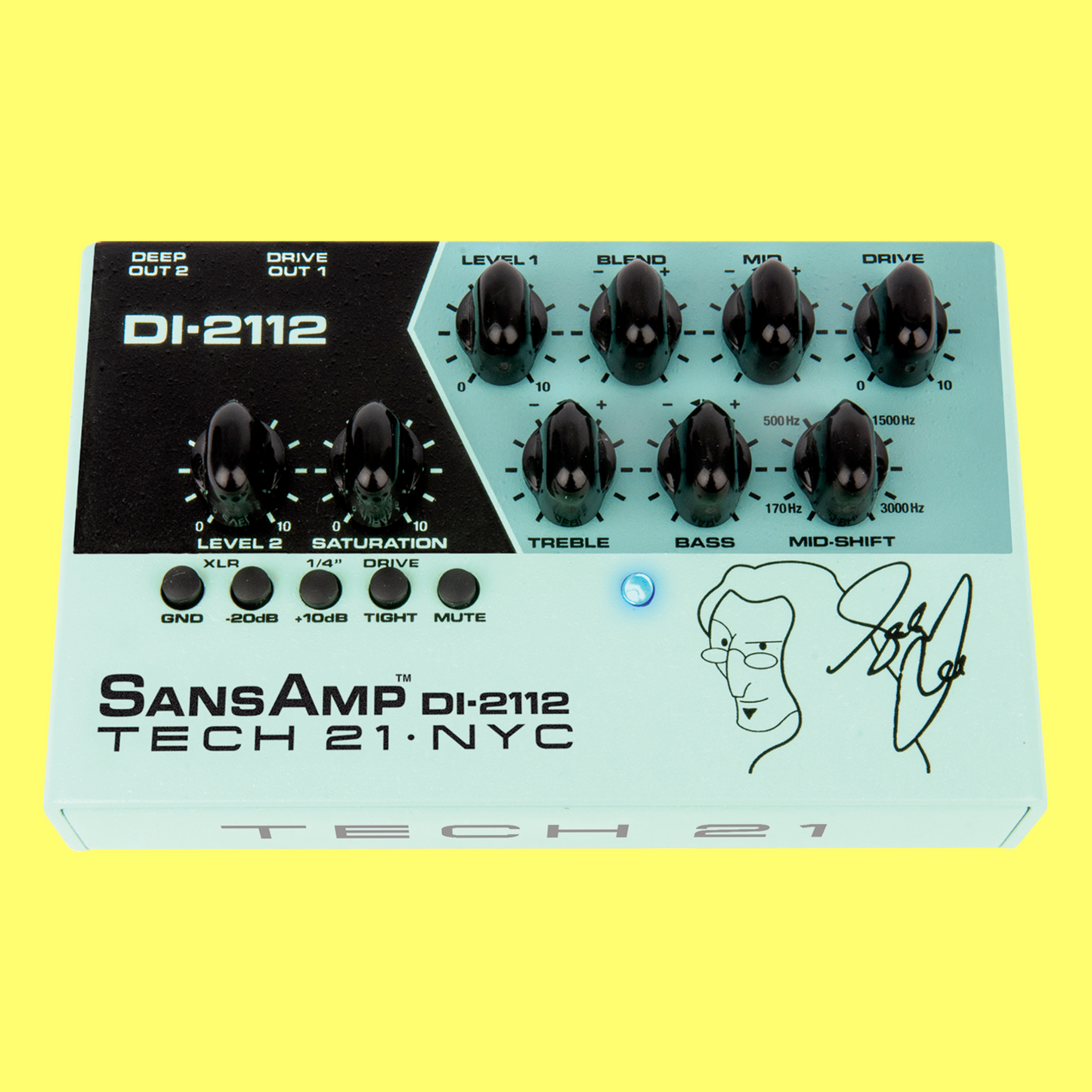 Tech 21 Sansamp DI-2112 Geddy Lee Signature DI
