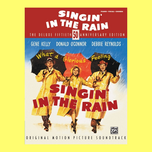 Singin In The Rain Book - 50th Anniversary Edition for Piano/Vocal/Guitar