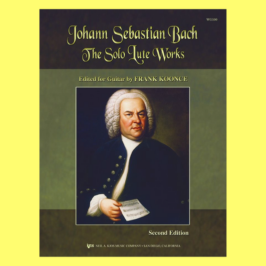 Johann Sebastian Bach - The Solo Lute Works Book (2nd Edition)