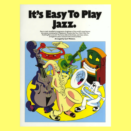 Its Easy To Play Jazz Book - Piano/Vocal/Guitar