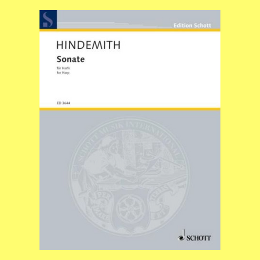 Paul Hindemith - Sonata C Harp Book