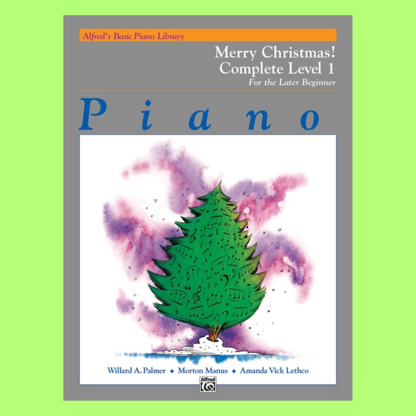 Alfred's Basic Piano Library - Merry Christmas Book Complete Level 1 (1A/1B)