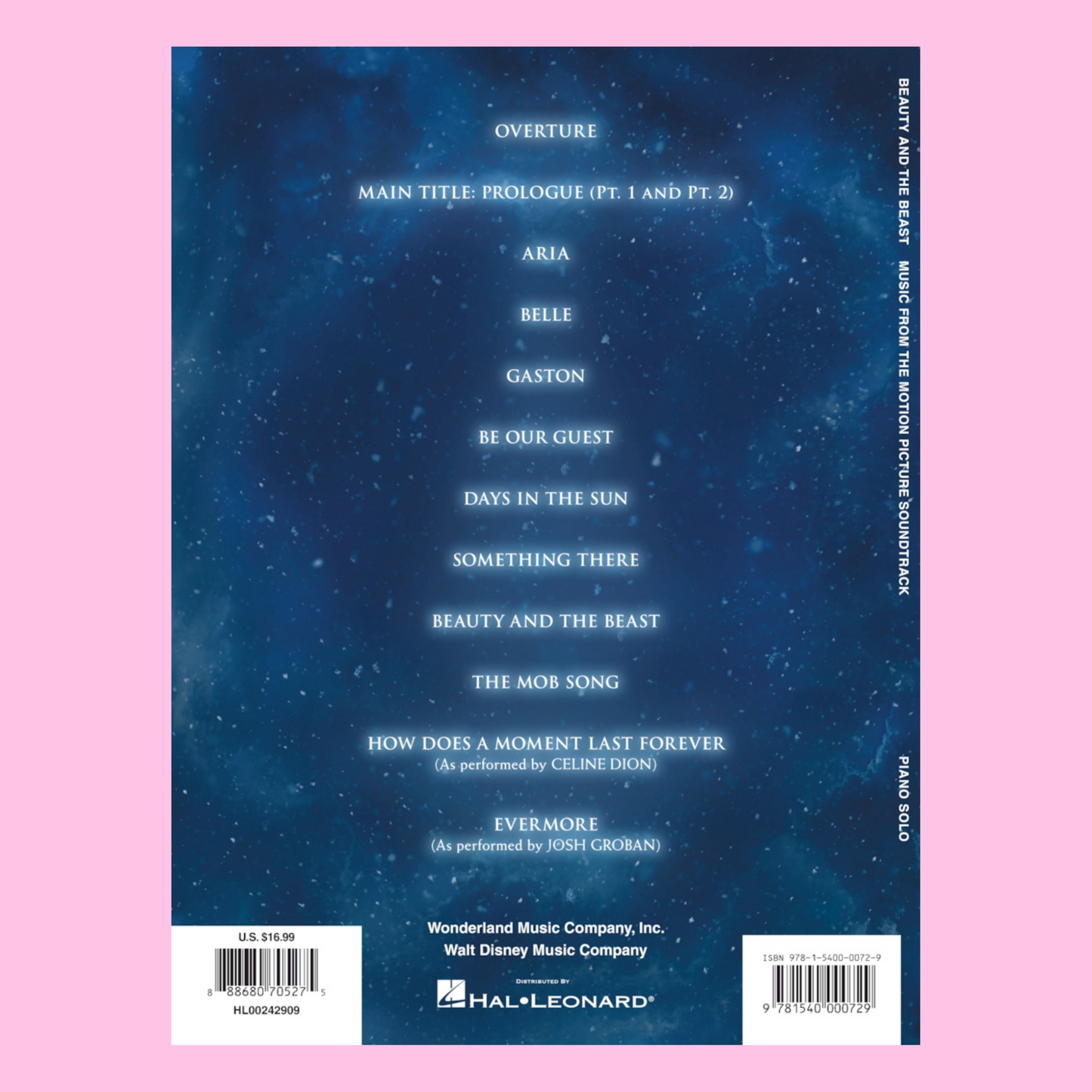 Beauty And The Beast - Piano Solo Songbook