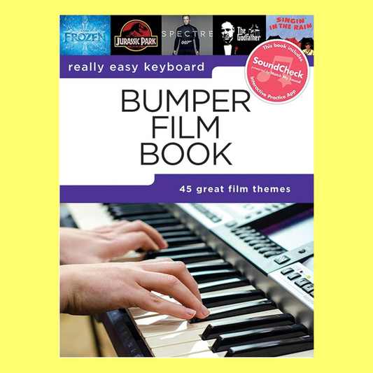 Really Easy Keyboard - Bumper Film Book (45 Songs)