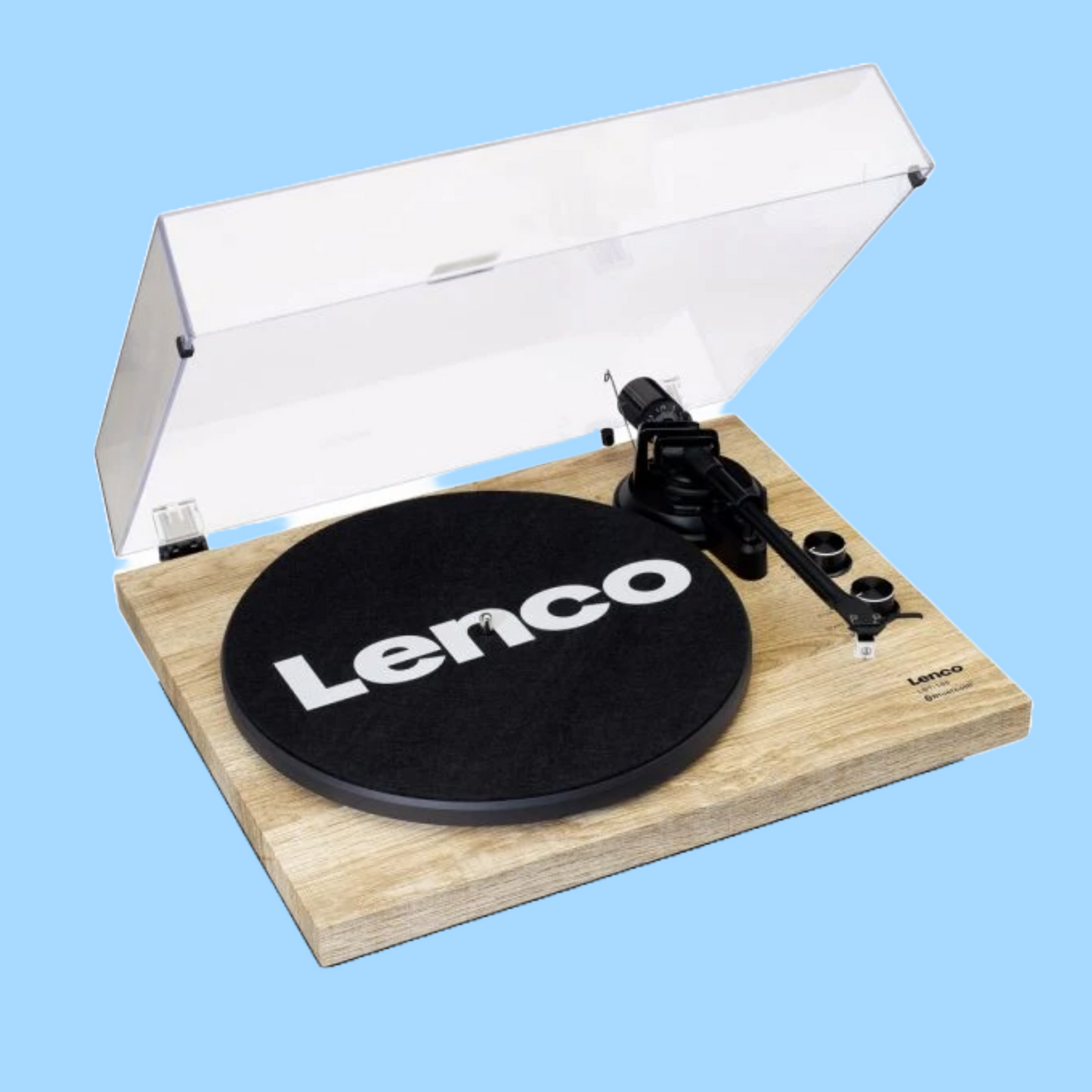 Lenco LBT-188 Turntable With Bluetooth - Pine Finish