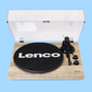 Lenco LBT-188 Turntable With Bluetooth - Pine Finish