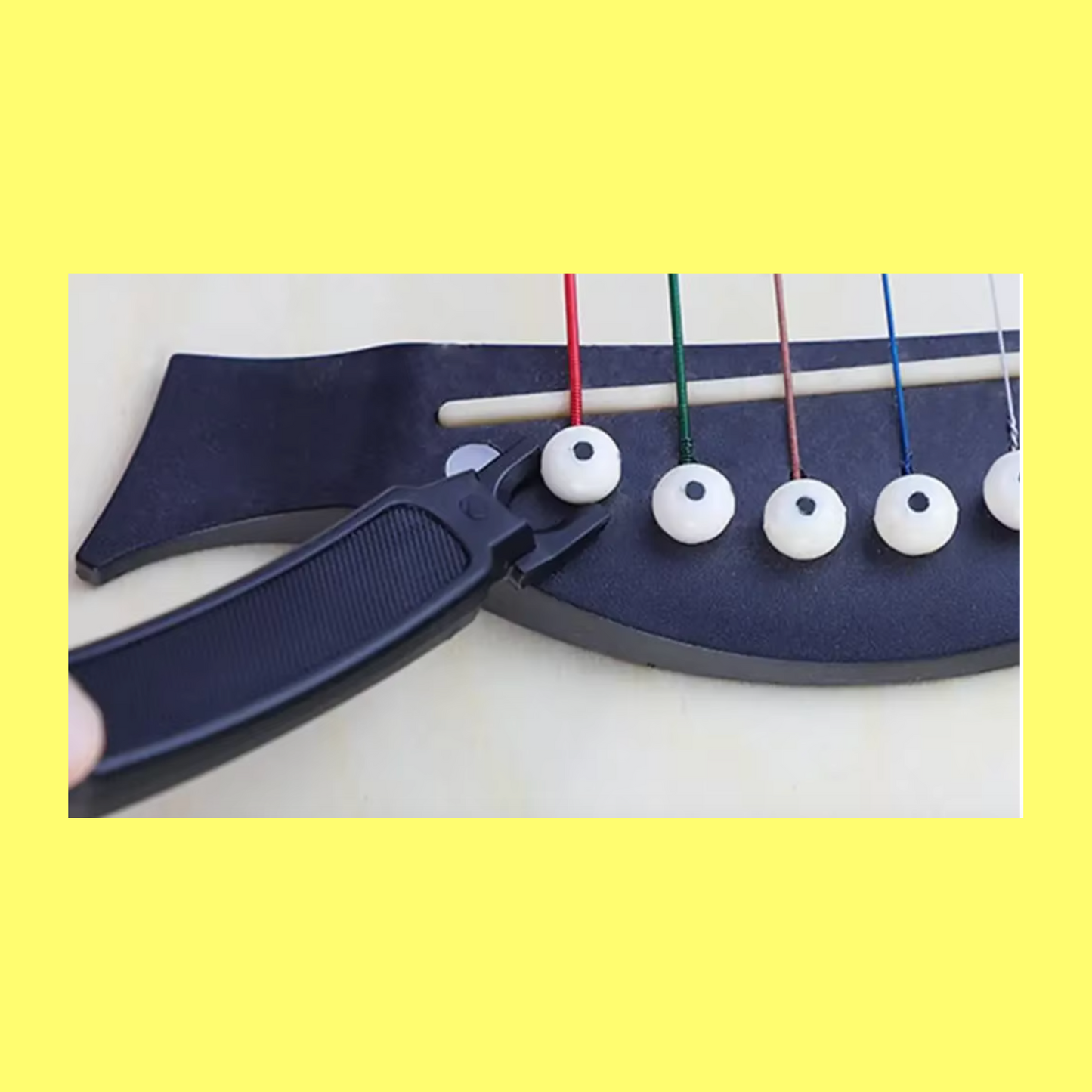 Guitar Restringing Multi-Tool with String Winder