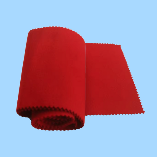 Piano Keys Anti-Dust Soft Cover (Red) - 88 Keys  (125cm x 14.5cm)